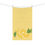 Thumbnail: Yellow tea towel with lemon slices and green leaves, hanging on a line.