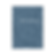 Blue Fancy Floral Hardcover Journal