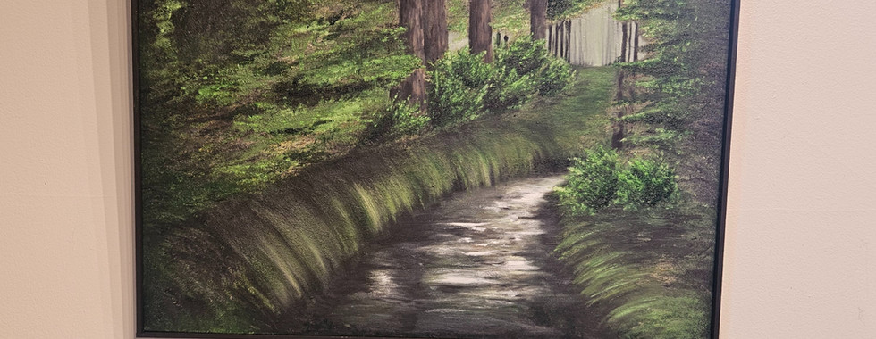 First Place, Drawing & Painting: Ayla Weber, Landscape