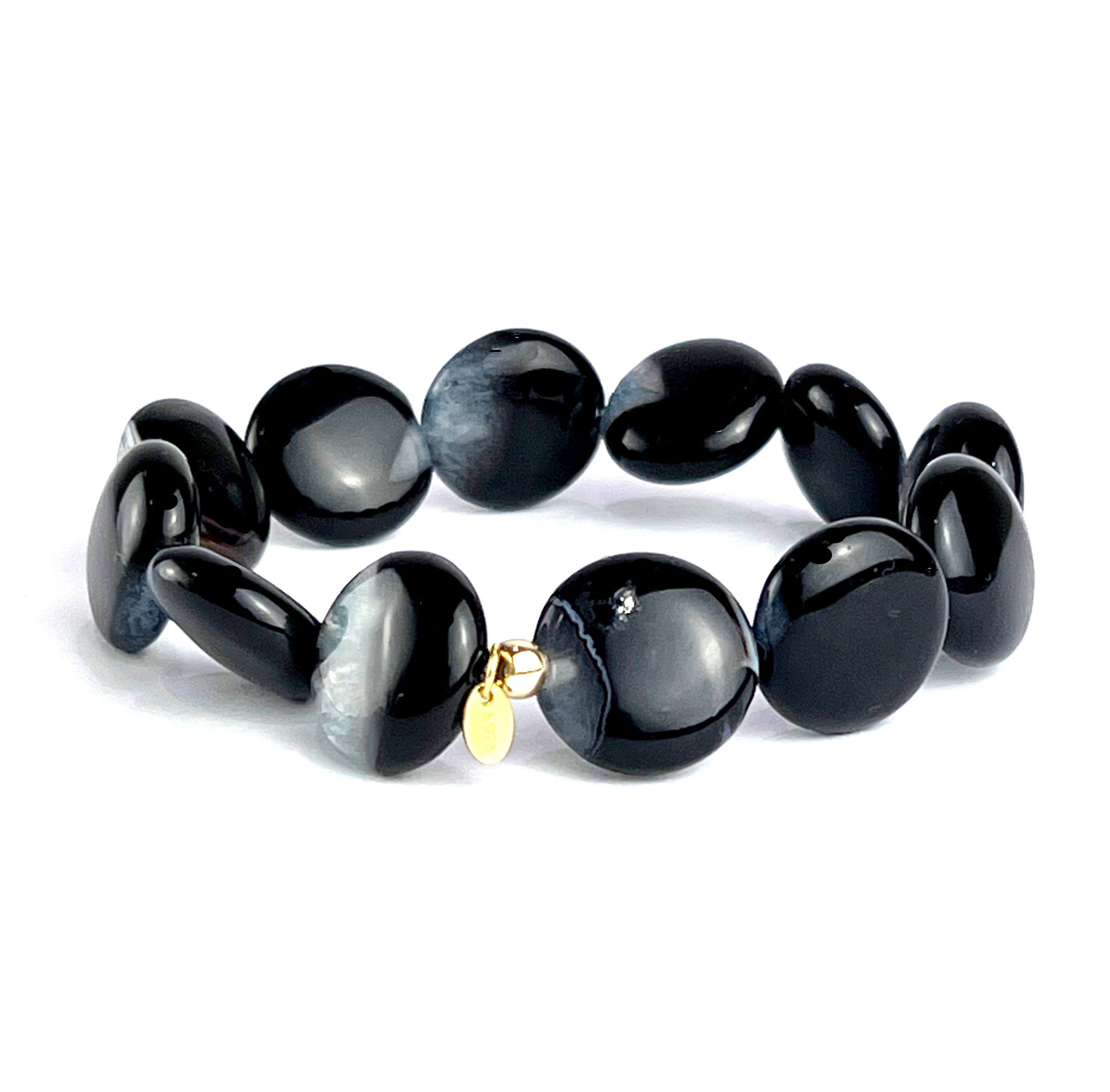 Druzy Agate 'Heart and Soul' Bracelet