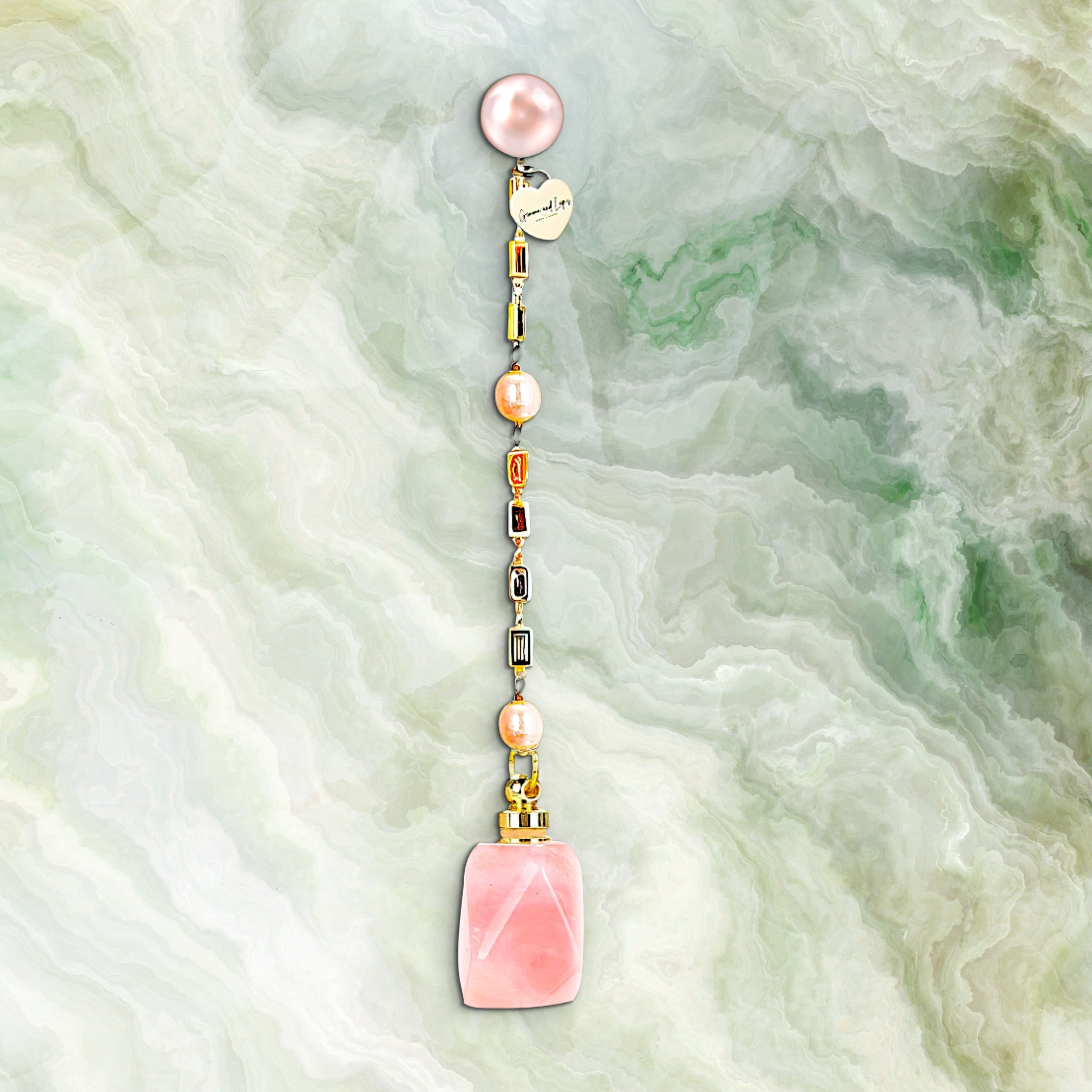 Rose Quartz Fragrant Pendulum