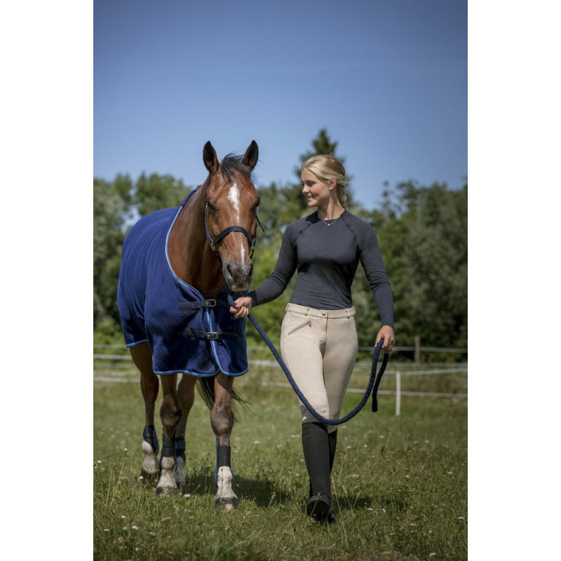Thumbnail: RIDING WORLD POLAR FLEECE SHEET WITH CROSS SURCINGLES