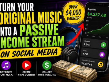 How to Turn Your Original Music Into a Passive Income Stream on Social Media