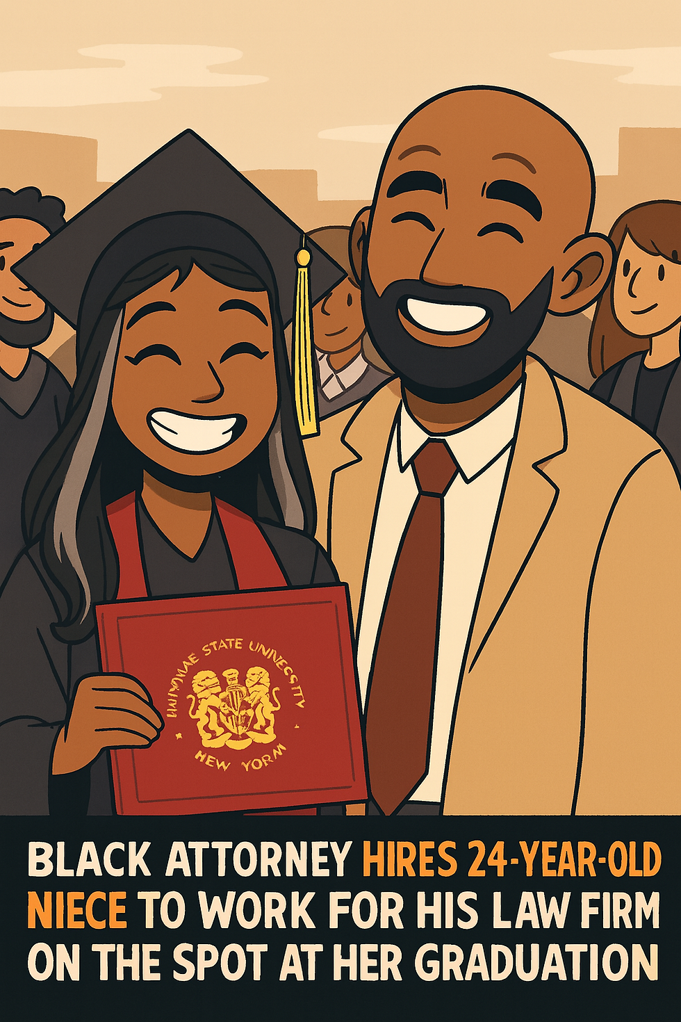 From Graduation to the Law Firm: Uncle Hires Niece as Paralegal on the Spot