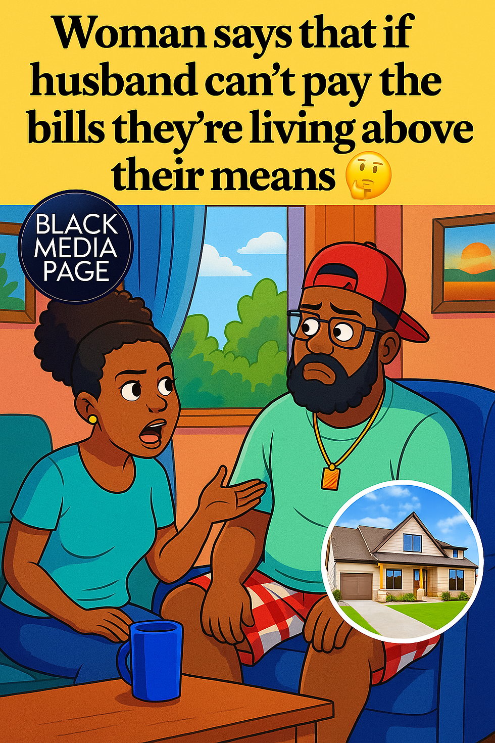 Are You Living Above Your Means? One Woman Says the Answer Lies With the Man A recent video shared on the BLACK MEDIA PAGE has sparked conversation around financial roles in relationships. In the clip, a woman makes a firm statement: “If your husband can’t pay the bills, y’all are living above your means.” Her comment has ignited debate across social media, raising questions about expectations, income dynamics, and shared responsibility in modern households. Her take aligns with a traditional belief that men should be the primary financial providers. But in today’s world—where two-income households are more common than ever—some see her stance as outdated, while others view it as a standard that sets financial boundaries for families. Critics argue that relying solely on one income, especially during inflation and rising housing costs, is unrealistic for most families. Supporters counter that if a couple builds a lifestyle that requires more than one income, they may be setting themselves up for financial stress. The real conversation may not be about who pays the bills, but how couples communicate, plan, and budget together. Is financial strain a reflection of poor planning—or unfair expectations? Whether you agree or not, the post reminds us that every household must define its own version of “financial security,” based on realistic income, goals, and mutual respect. The debate isn’t new—but the viral moment has certainly reignited it.