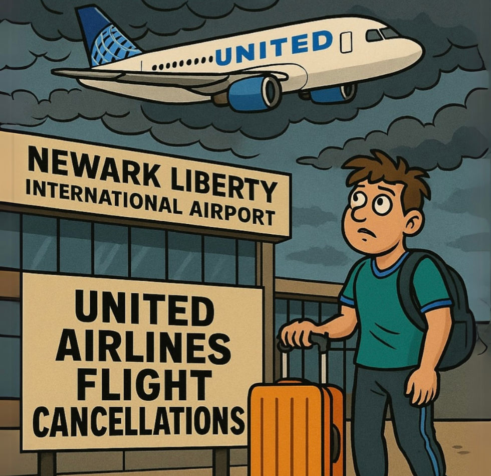 Newark Airport in Turmoil