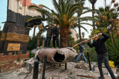 Toppling of statues of Bashar Al-Assad²