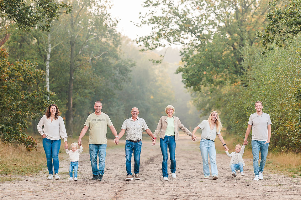 Fotoshoot in Assen in de natuur