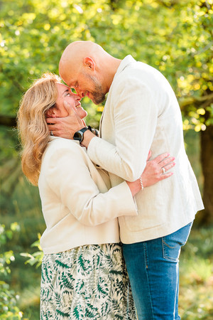 romantische fotoshoot man en vrouw