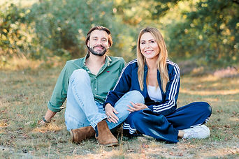 Bn'ers Heleen van Royen en haar partner Bart Meeldijk fotshoot