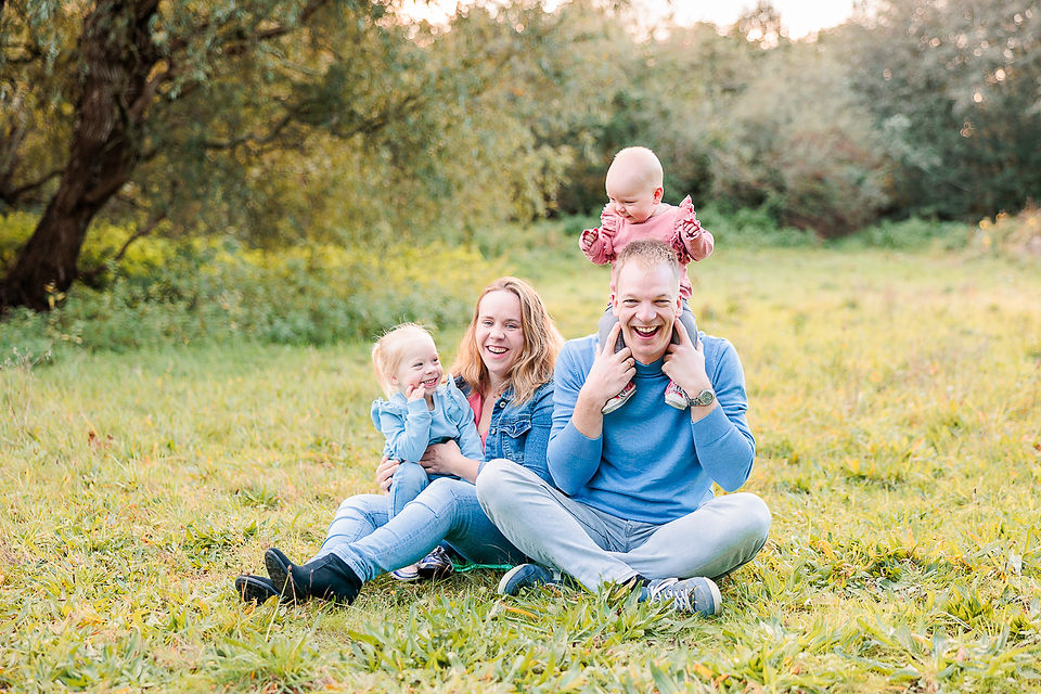 Fotoshoot gezin herfst Drenthe Assen
