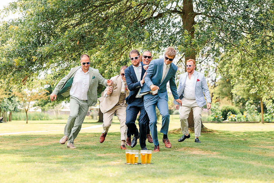beer run met bruidsjonkers