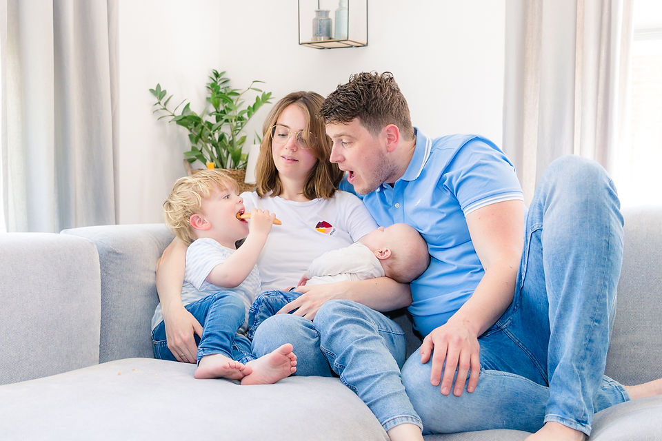 thuis fotoshoot