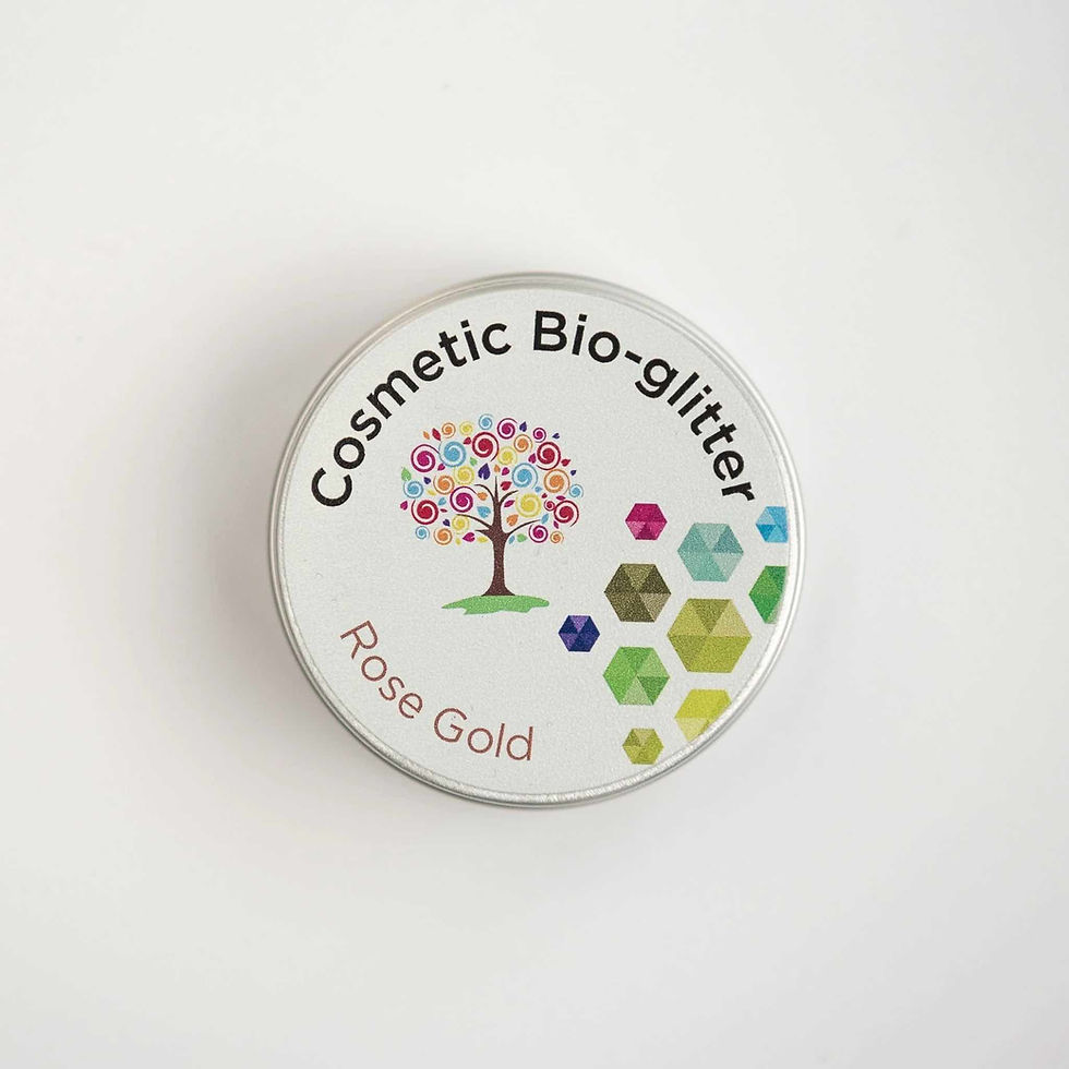 The Glitter Tree Bioglitter Rose Gold