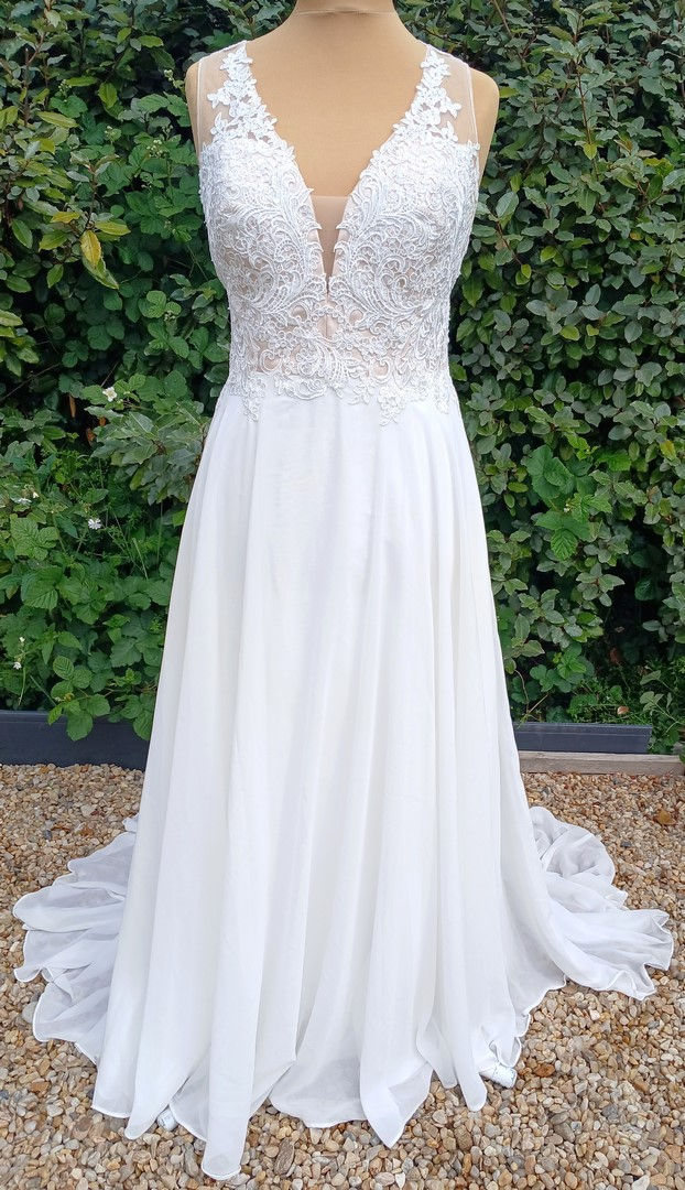 robe de mariée mariage chic occasion comme neuve très bon état métarobe vinted original jjhousse 38 40 bohème sexy champètre