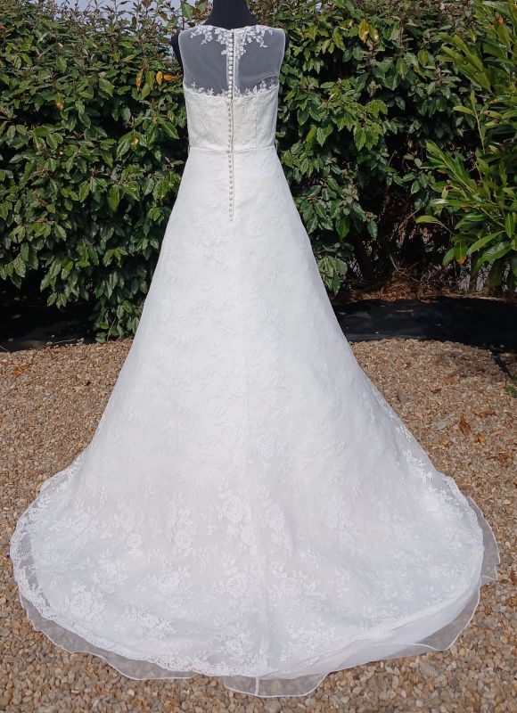 robe de mariée mariage neuve métarobe vinted original métamuse silkandsatin très chic