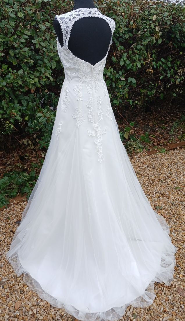 Miniature : robe de mariée mariage  comme neuve très bon état métarobe vinted original  métamuse bohème champètre fluide 34 36