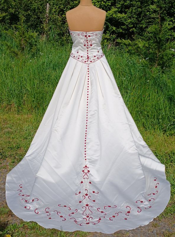 robe de mariée mariage comme neuve très bon état métarobe vinted original métamuse varsovie XL 42 complicité