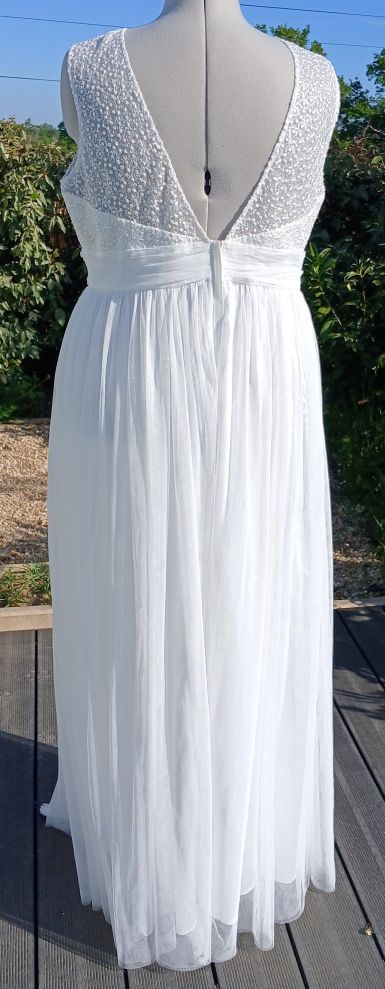robe de mariée mariage chic occasion neuve métarobe vinted original grande taille 5xl 6 xl 50 52 tati bohème