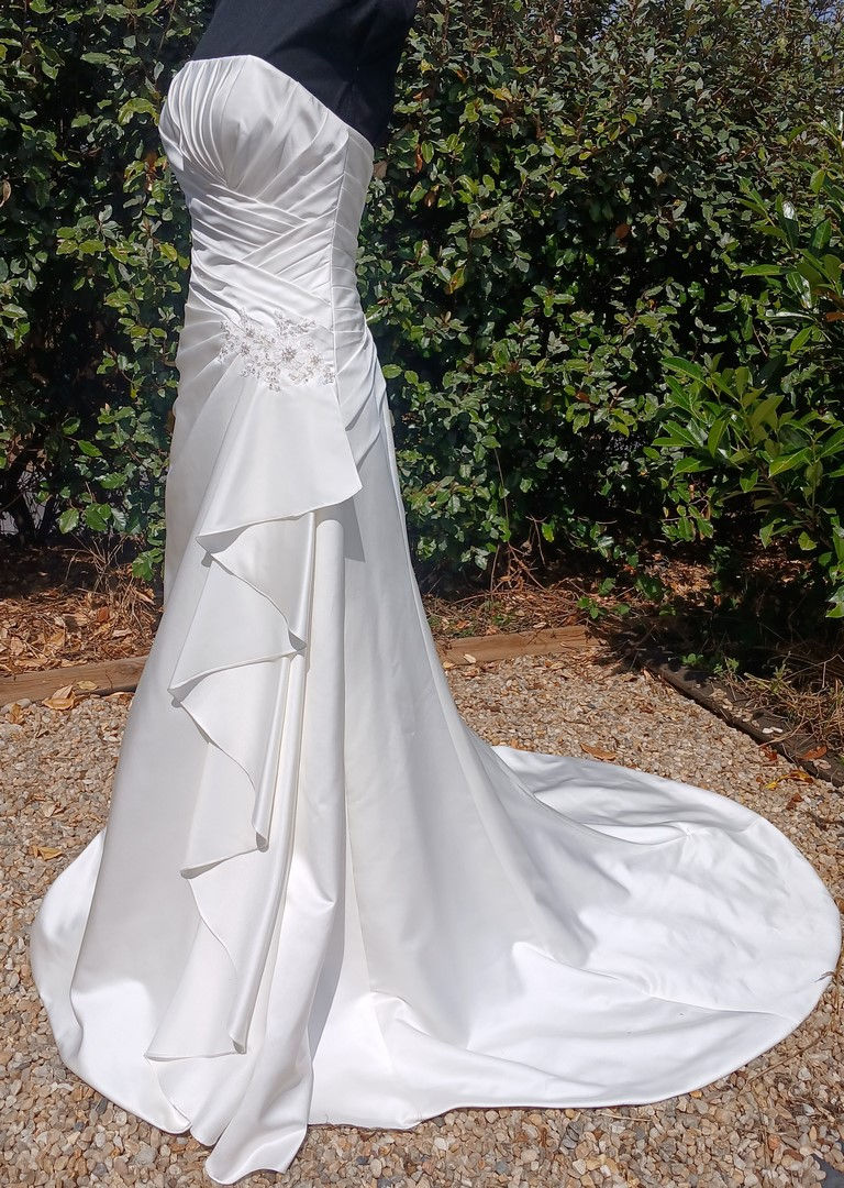 Miniature : robe de mariée mariage chic occasion neuve métarobe vinted original synphony of vénus 38 40 42 mikado