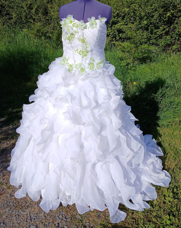 robe de mariée mariage chic occasion comme neuve très bon état métarobe vinted original annie couture 44 2XL