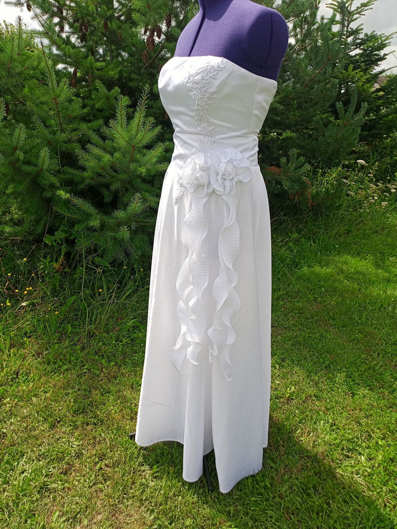 Miniature : robe de mariée mariage chic occasion 40 42 50 54 56 58 tati bairelle  neuve très bon état métarobe vinted original  vintage