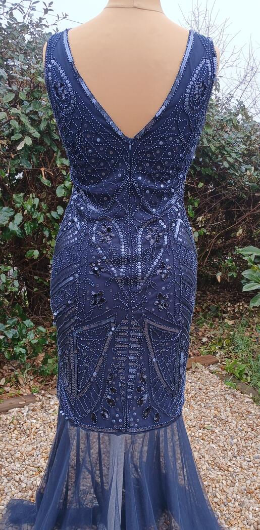 Miniature : robe chic très bon état comme neuf vinted occasion gatsby années 20 rétro vintage années folles 40 42