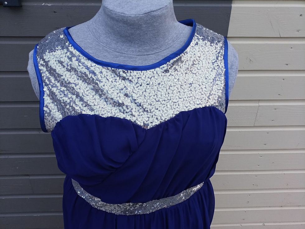 Miniature : robe habillée soirée réveillon anniversaire mariage chic occasion comme neuve très bon état métarobe xxxxl 4xl xxxxxl 5xl