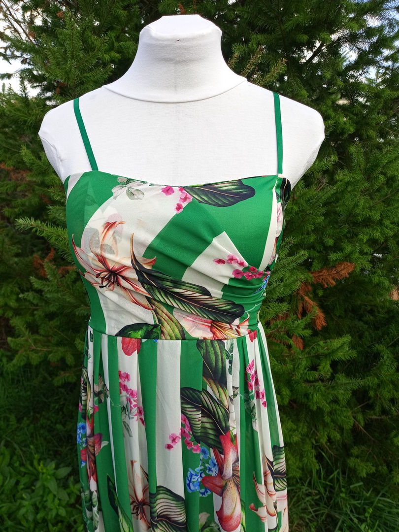 Miniature : robe anniversaire mariage chic occasion comme neuve très bon état métarobe vinted original  vintage  originale 34 36 38 TU