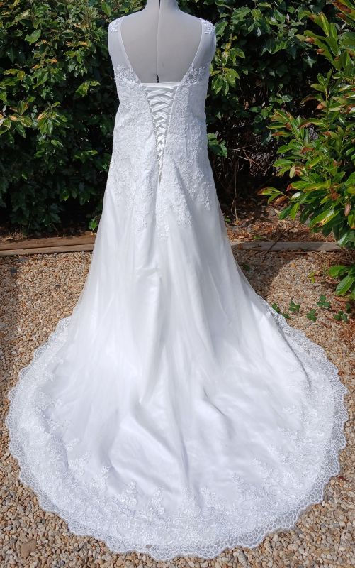 robe de mariée mariage très bon état métarobe vinted original métamuse curvy grande taille 7XL 8XL 54 56 chinelle