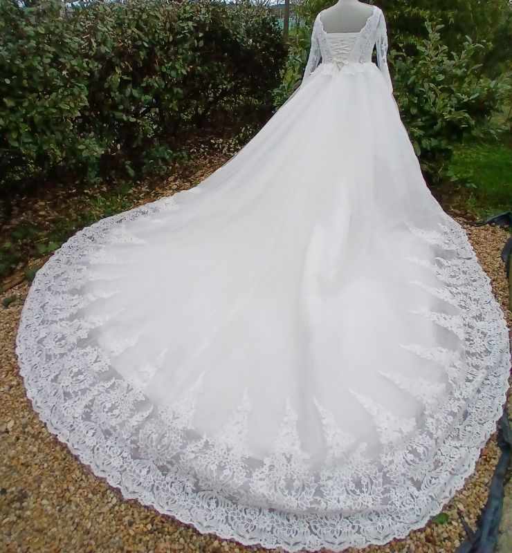 tl mariage robe de mariée neuve métarobe vinted original métamuse princesse 44 46 48 curvy 2Xl 3XL 4XL grande taille