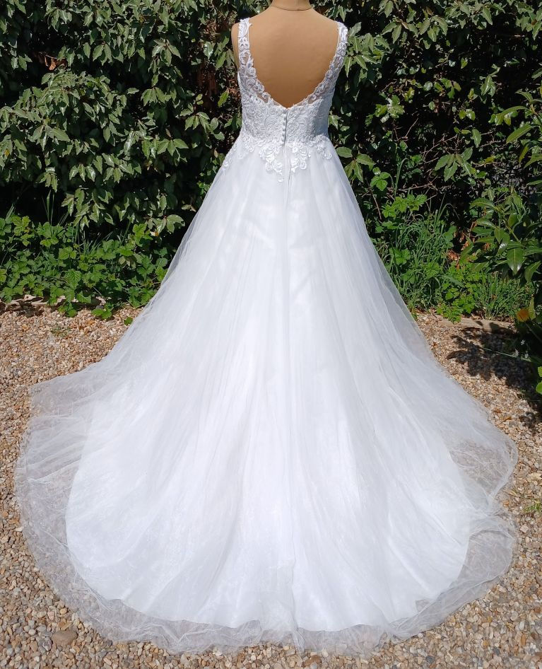 Miniature : robe de mariée mariage  comme neuve très bon état métarobe vinted original  métamuse