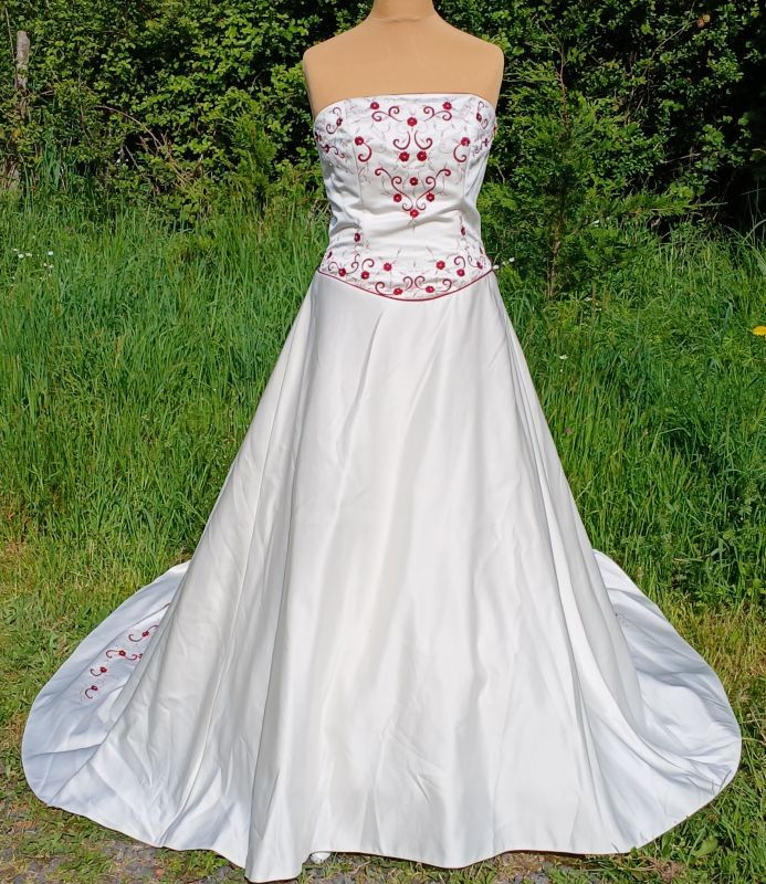 robe de mariée mariage comme neuve très bon état métarobe vinted original métamuse varsovie XL 42 complicité