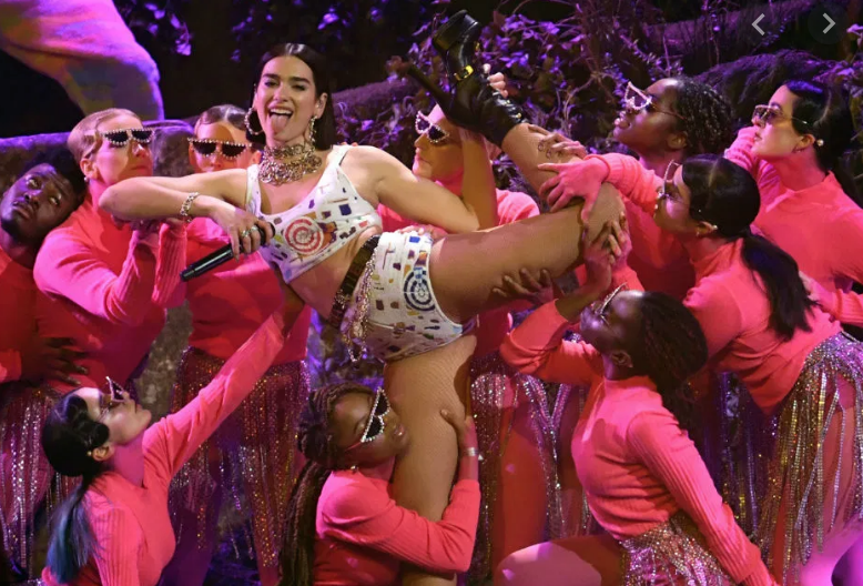 Dua Lipa's Dancers Brit Awards