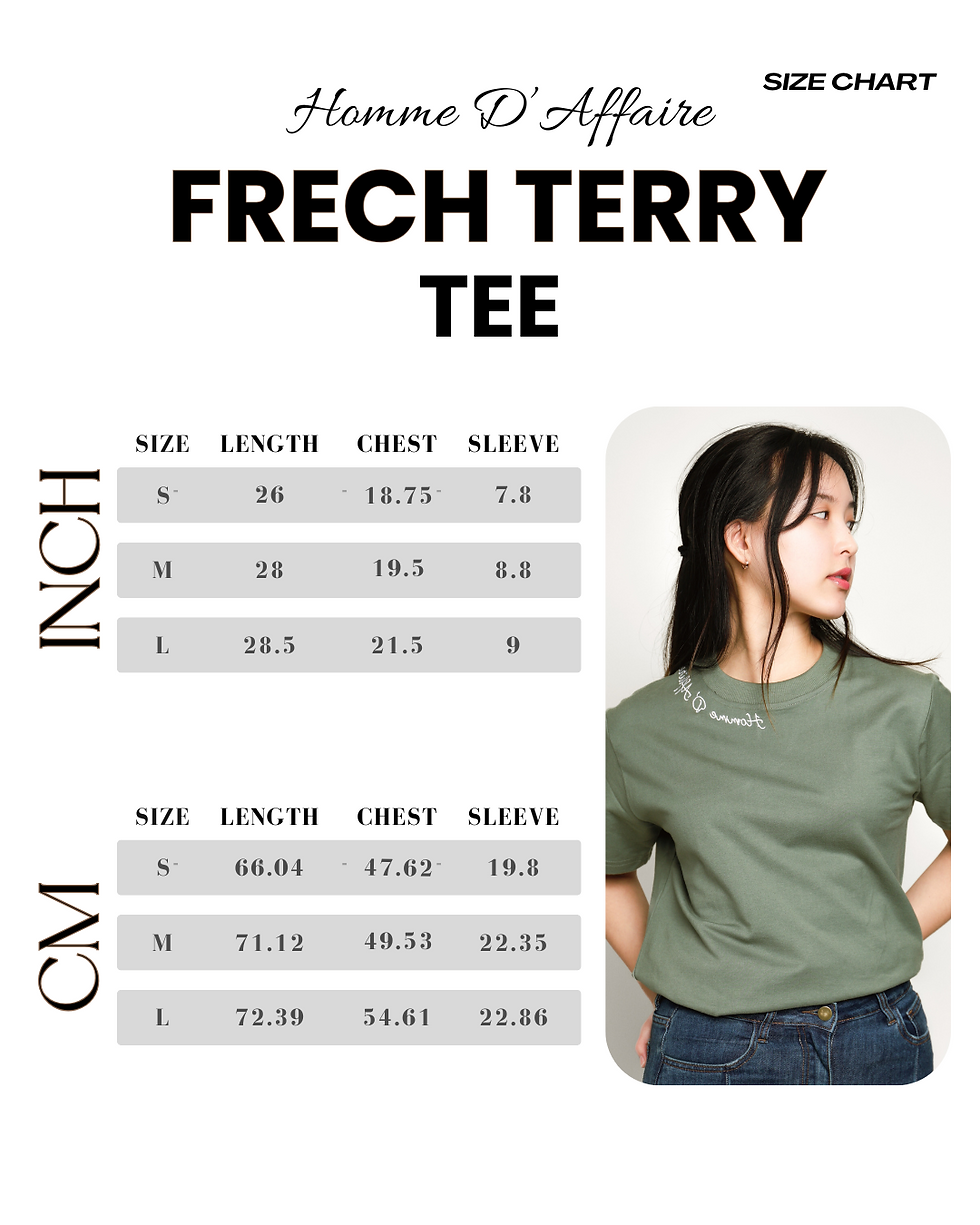 Thumbnail: French Terry Tee