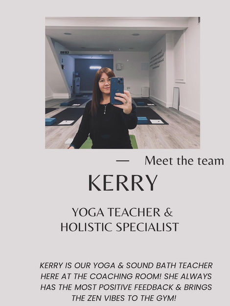 Kerry, Yoga Teacher & Holistic Specialist