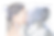 Woman and robot kiss, global connection
