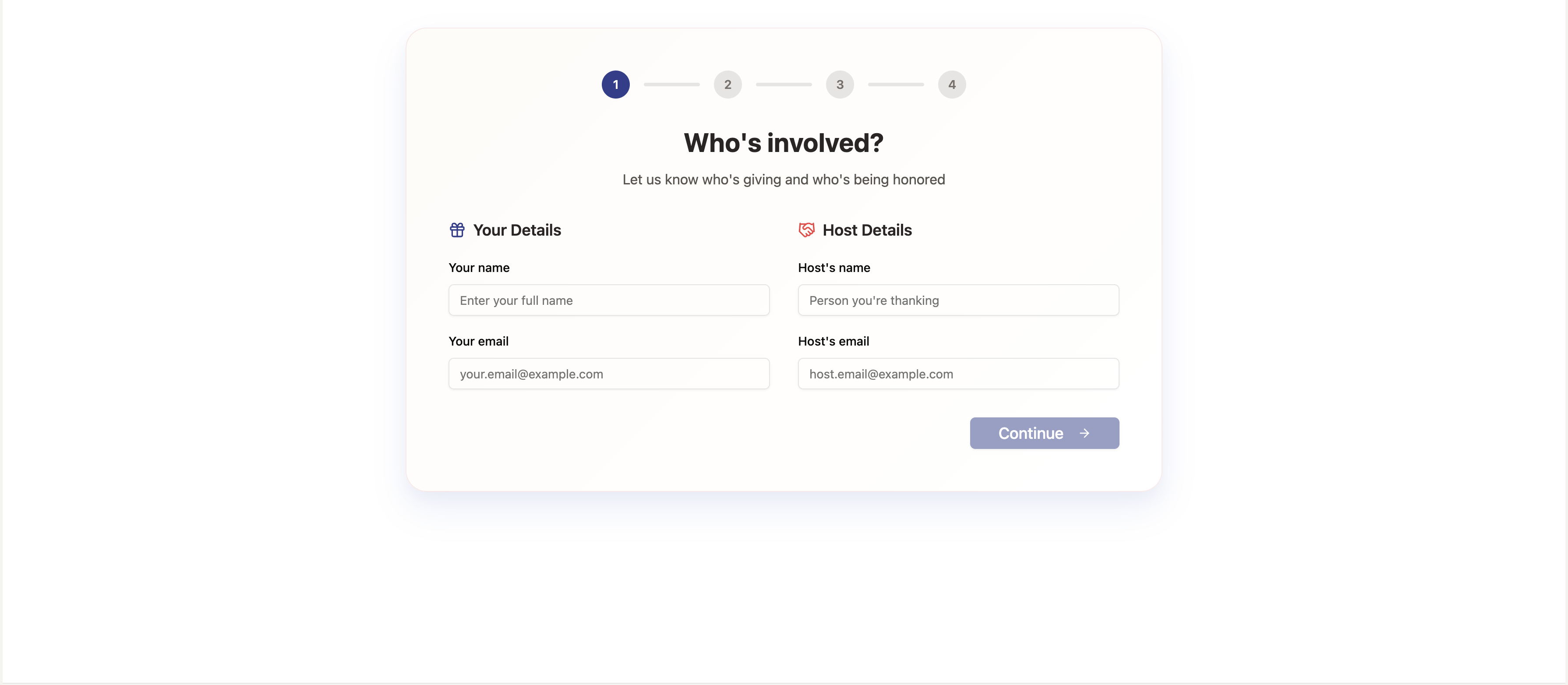 Fundraising campaign app for a charity