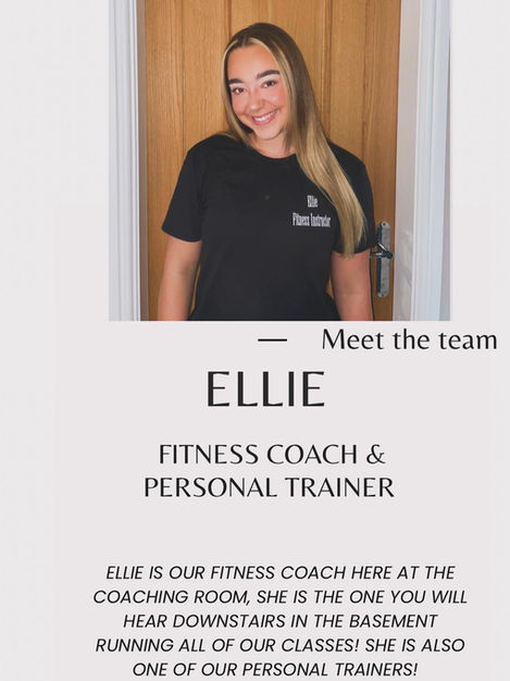 Ellie, Fitness Coach and Personal Trainer