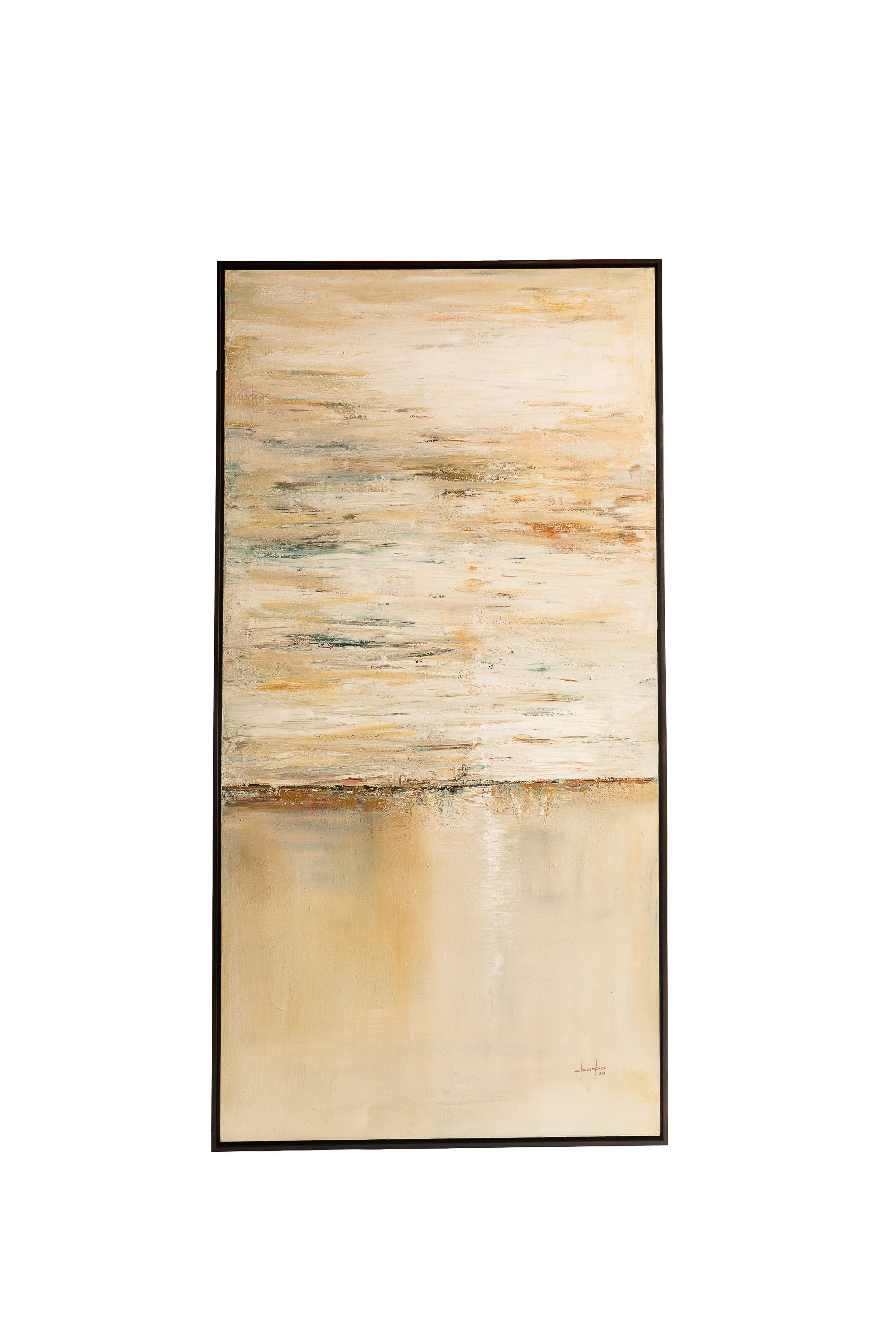 "ACCRA LANDSCAPES'' CANVAS PAINTING