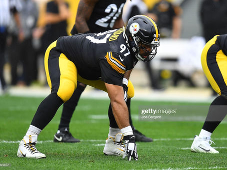 Cam Heyward is excited about the Steelers drafting Najee Harris in the First Round