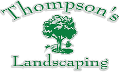 Thompsons Landscaping logo grayoutline.p