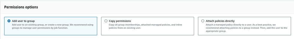 add the permission to the group