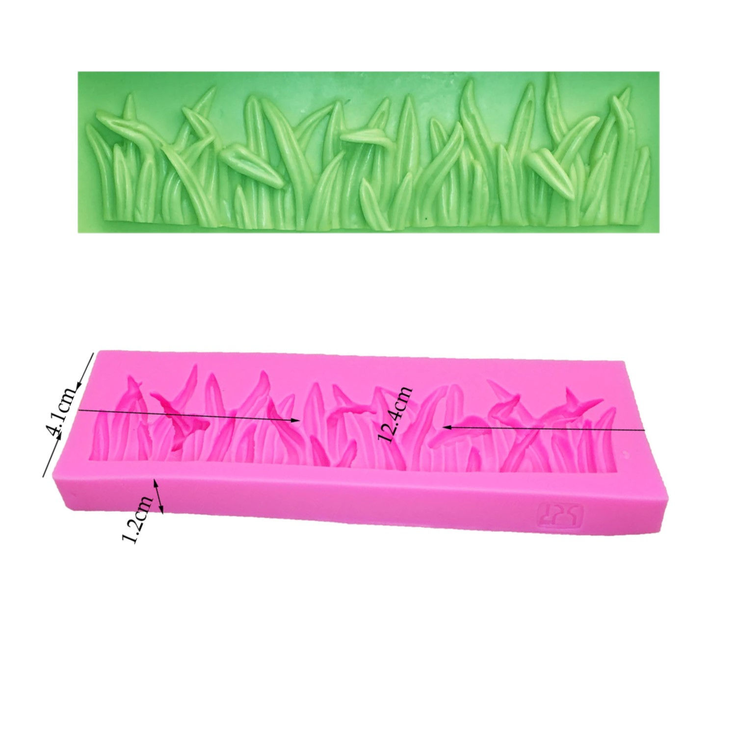 Grass Shape Silicone Mold