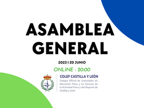 Asamblea General COLEF CYL 2023
