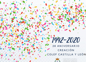 28º aniversario de COLEF Castilla y León