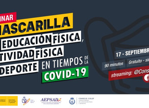 Uso de la mascarilla en la educación física, actividad física y deporte