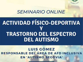 FORMACIÓN: "AFD y trastorno del espectro del autismo"