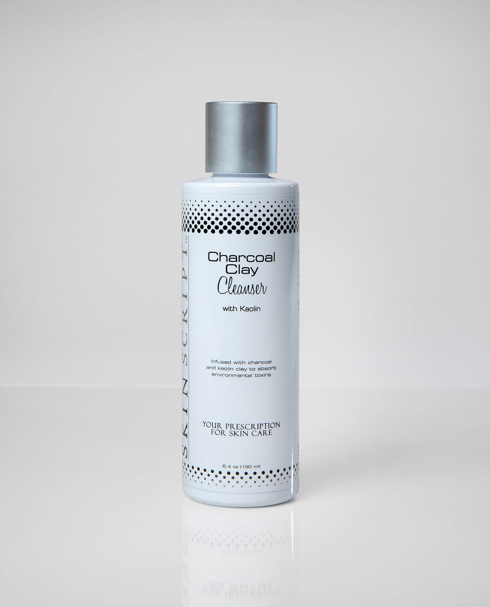 Skin Script | Charcoal Clay Cleanser | 6.4 oz