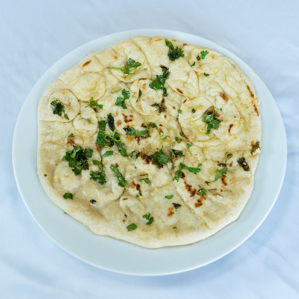 Garlic & coriander naan image